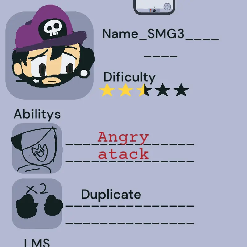 Game by @SMG3_unique