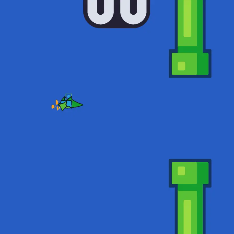 Geometry dash flappy bird by @builderman128