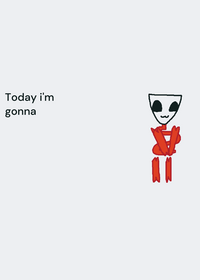 Today Im gonna turn into ￼a cute little bean!