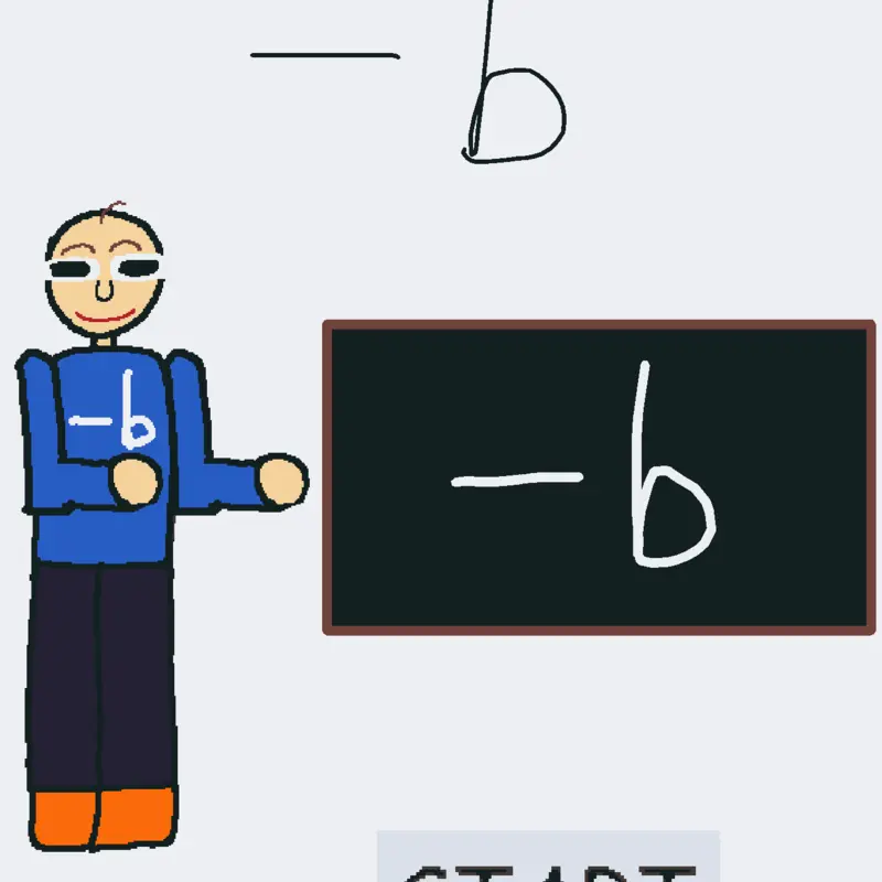 -b Baldi Mod but better by @TRMete