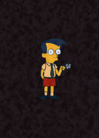 He’s here.