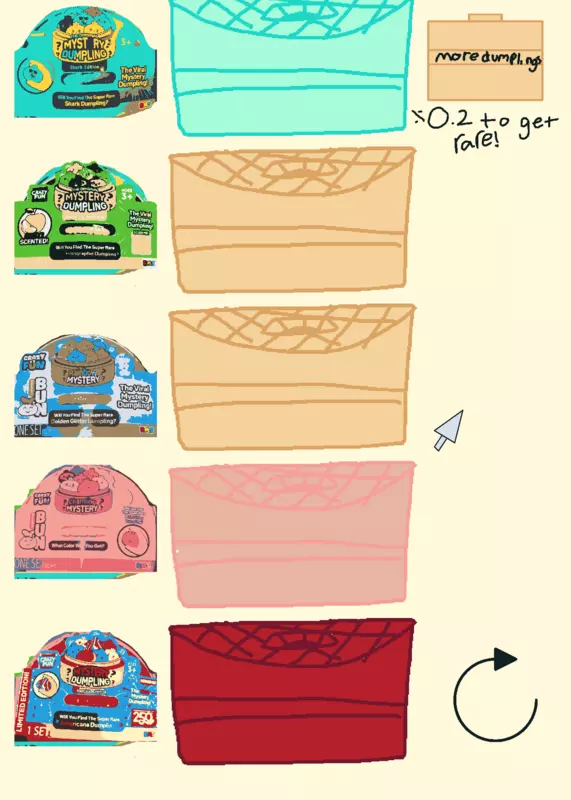 Squishy dumpling opening! by @shellys_dinonug-Alt