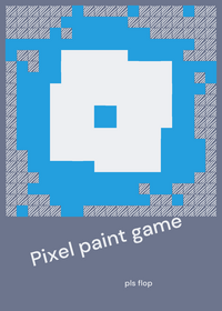 Pixel paint game