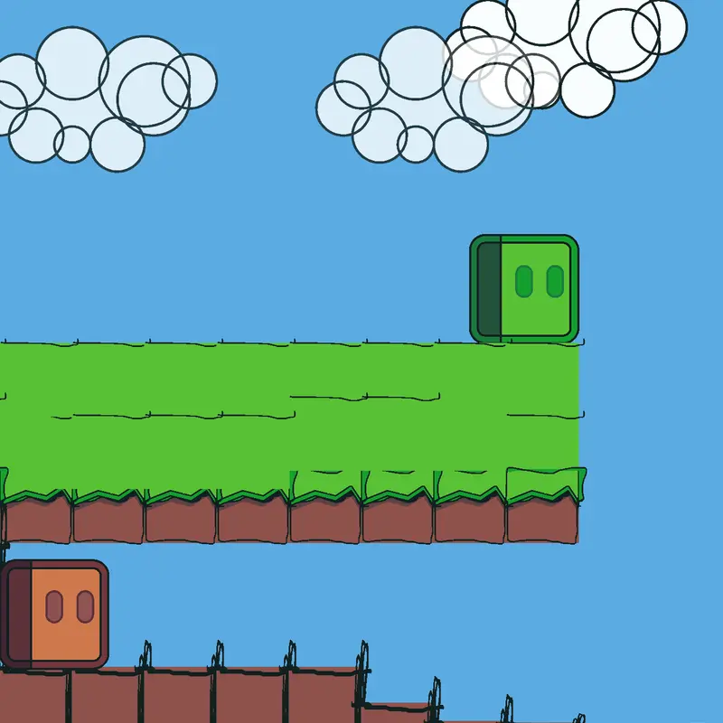 Cartoon ending game by @CHACHA1