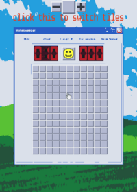 minesweeper but you can draw on it