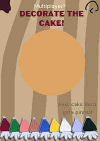 Cake deco game!