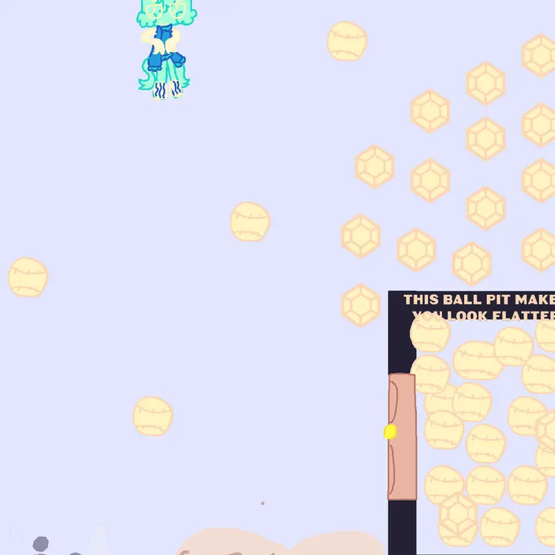 Hang out test game by @Cotten_the_sheep