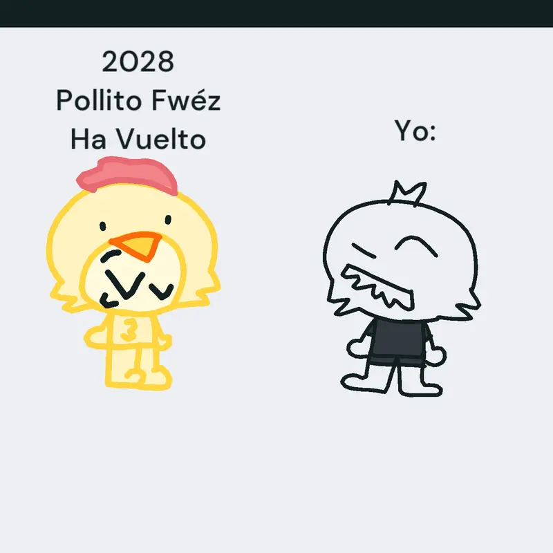 2028 be like: by @-_White_FigureMan_-