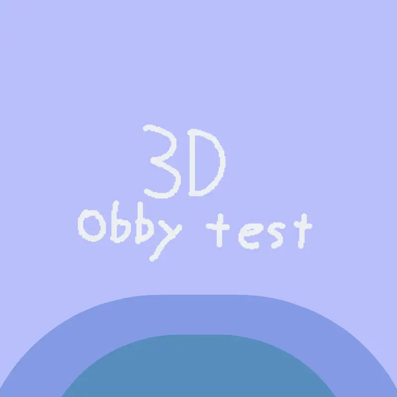 3D obby test by @CrappyDecks_