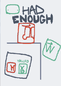 Green Cube had Enough (Recreation)
