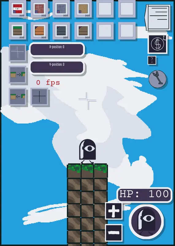 terraria but mine by @nooby_Sigma