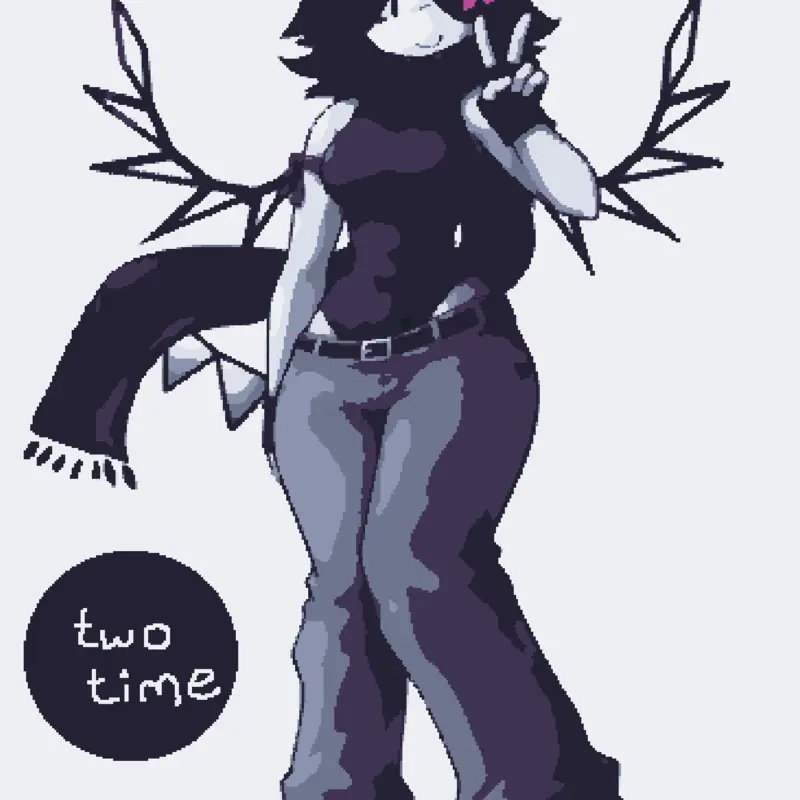 Two time fanart by @Knight_rblx