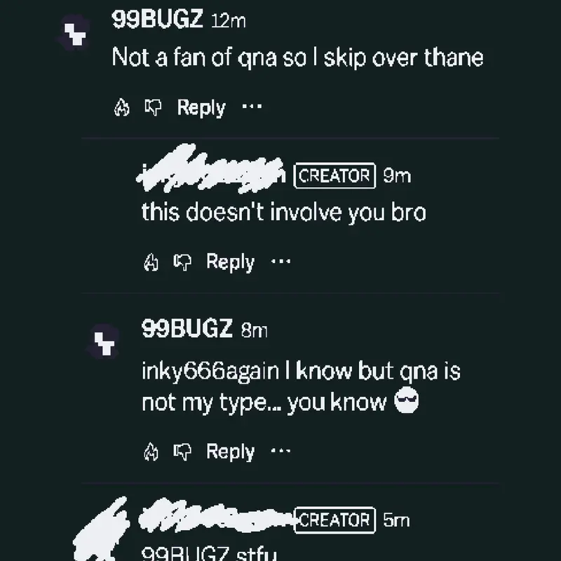 Comments am I right?? by @99BUGZ