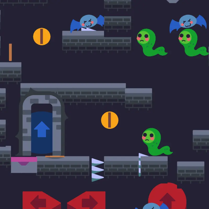 Easy platformer by @DevIhateSekai6