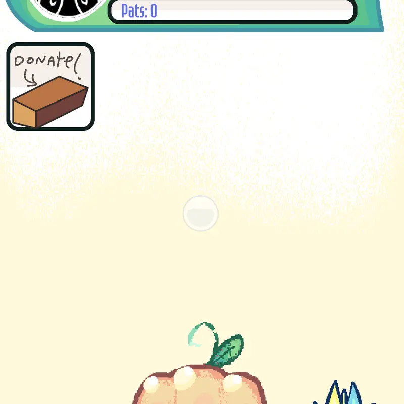 Pet the pumpkin! by @Muskark