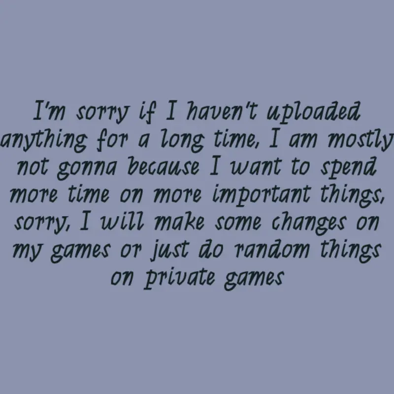 I'm gonna be inactive by @XxrandomxX2
