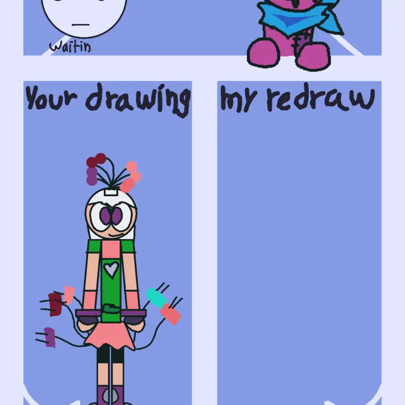 Redrawing your ocs again! by @NZOASASNOGBonVTV