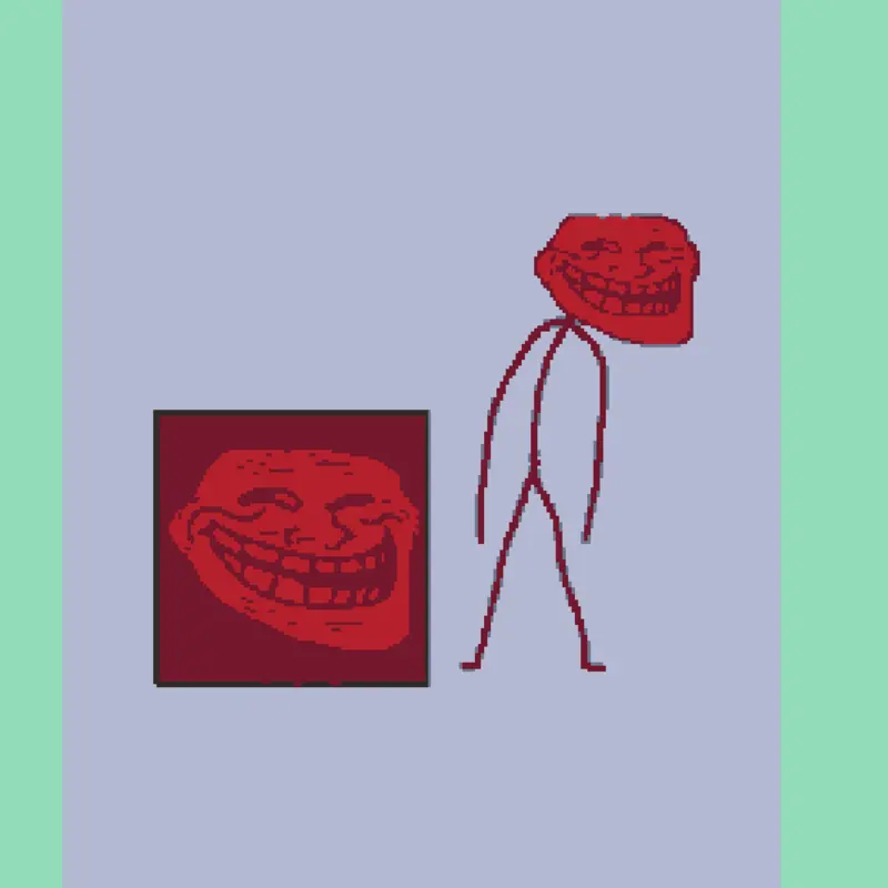 A leak of making I'm a strawberry troll by @larperdude678