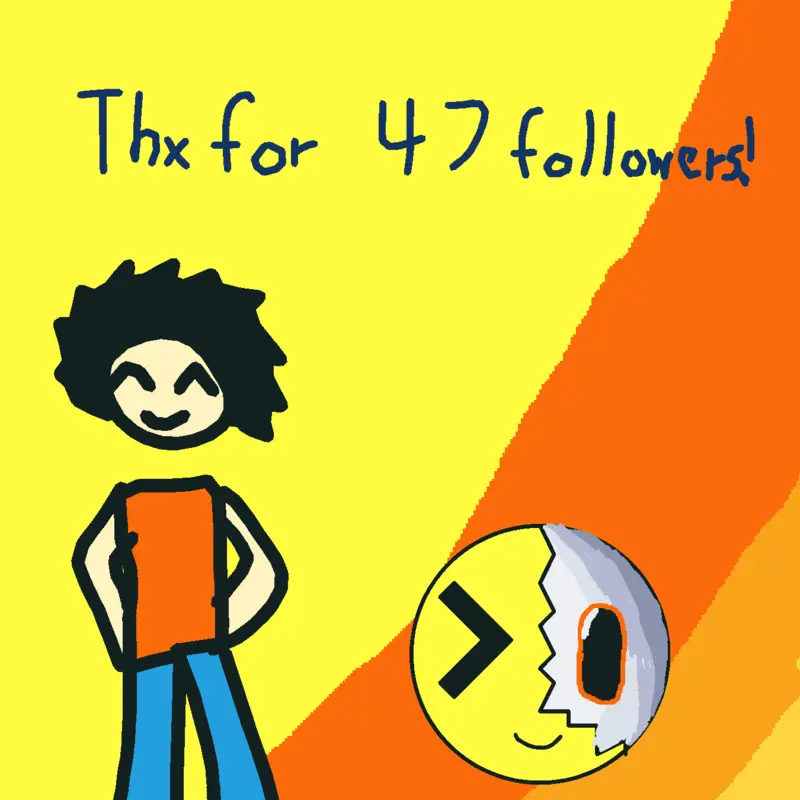 #thankyou for 47 followers! (hehehe) by @Dylan_hi