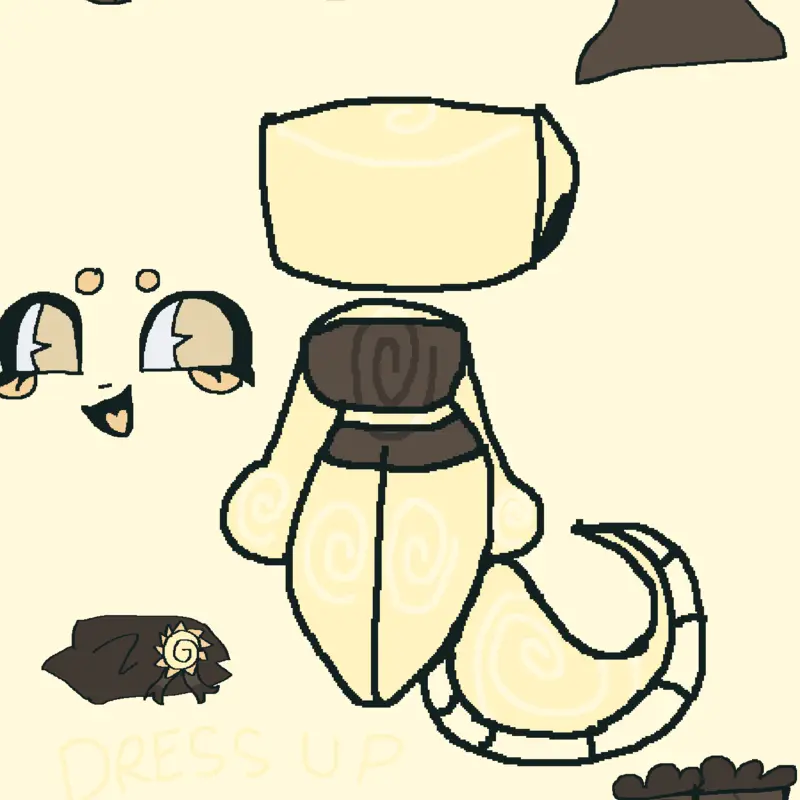 Dress Up Shelly Fossilian by @D1N0SN0R3SH3LLYL0V3R