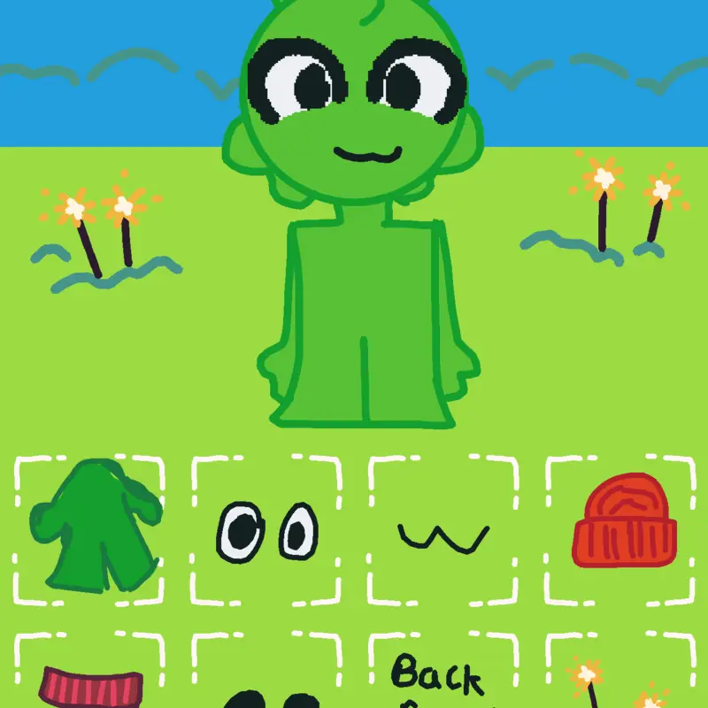Dress up a Glorpian! by @Ieatbeads