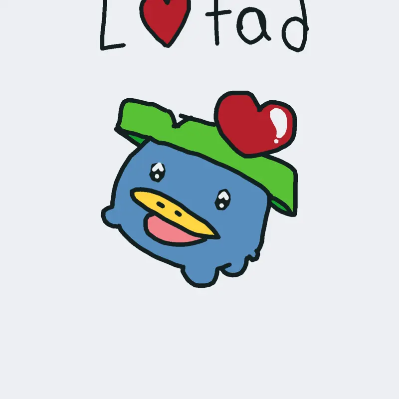 Lotad drawing by @Mac-n-cheeze