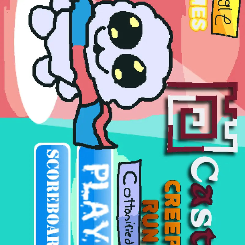 Castle Creepy Run (cottonified) by @The_Glaggle