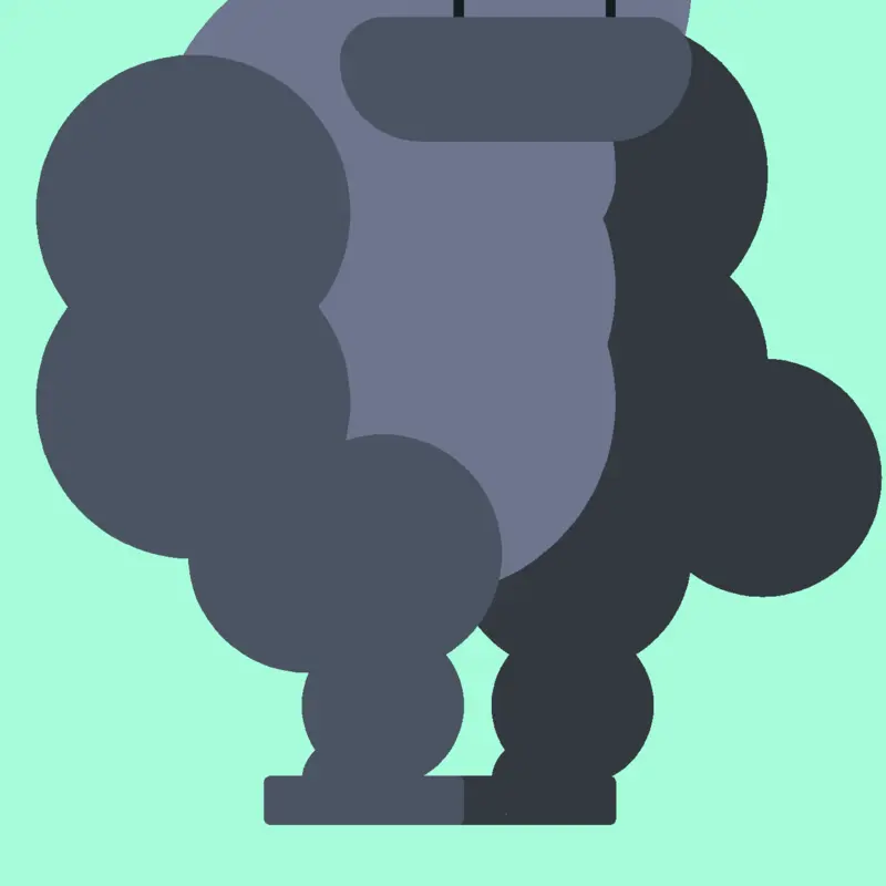 Big golem vs little monsters! by @fishyfishyfishyfish