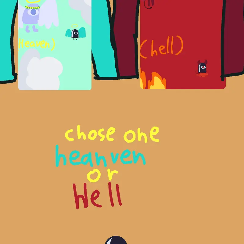 Heaven or hell by @Milla12345678
