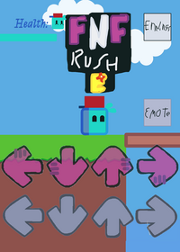 Fnf but rush e in ending game
