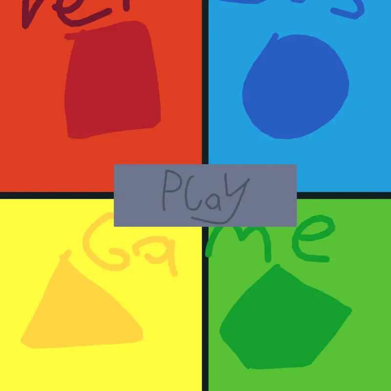 Red vs blue by @bluethestickman_