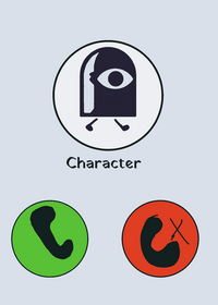 Calling with character
