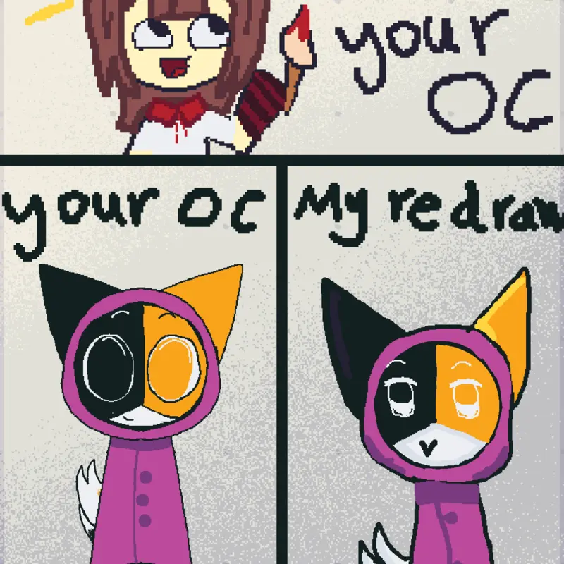 Oc redraw by @young_gold