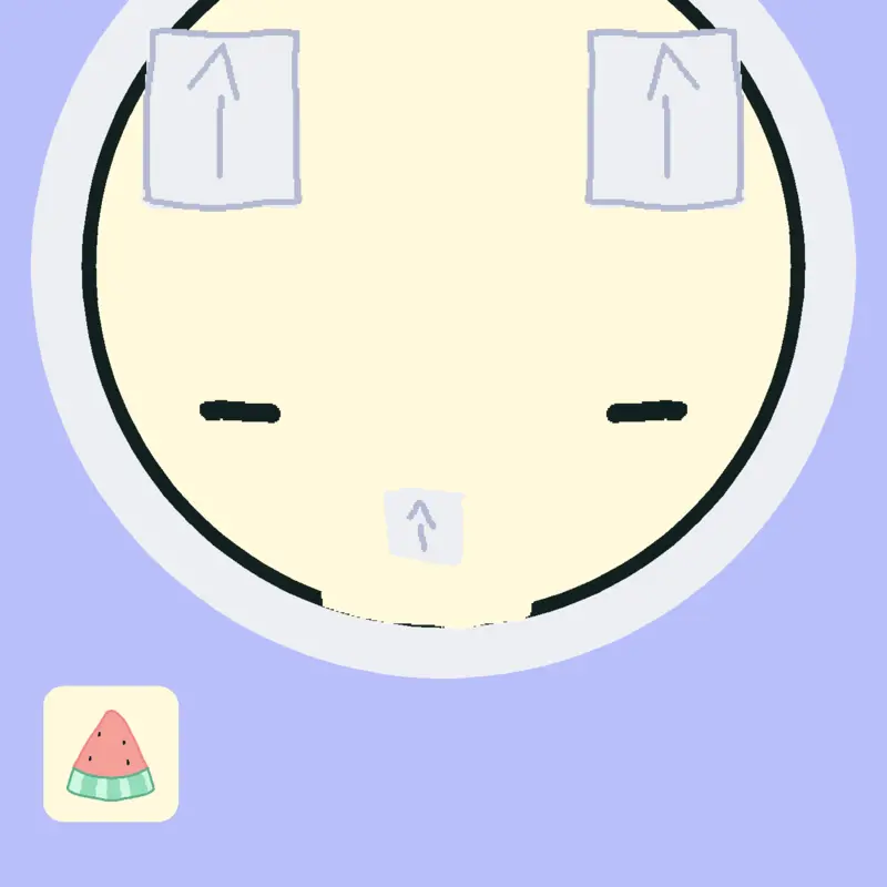 my dolly eating👁-c👁 (WIP) by @-_blob_-