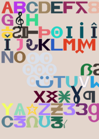 West Mirkin Alphabet Band Tags: