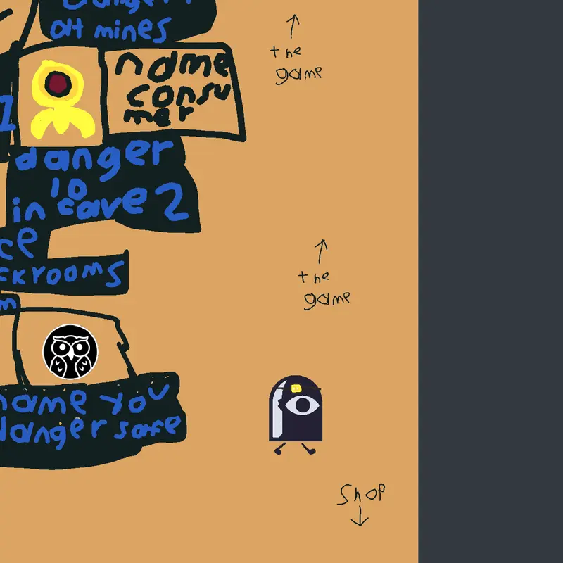 The mines beta horror game by @gorillatags