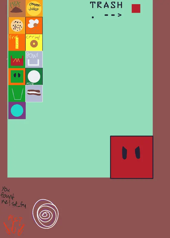 My fist eating deck by @FNAF_FAN12345