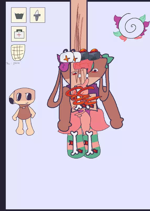 Gore ragdoll :3 by @Xx-kasaneteto-xX