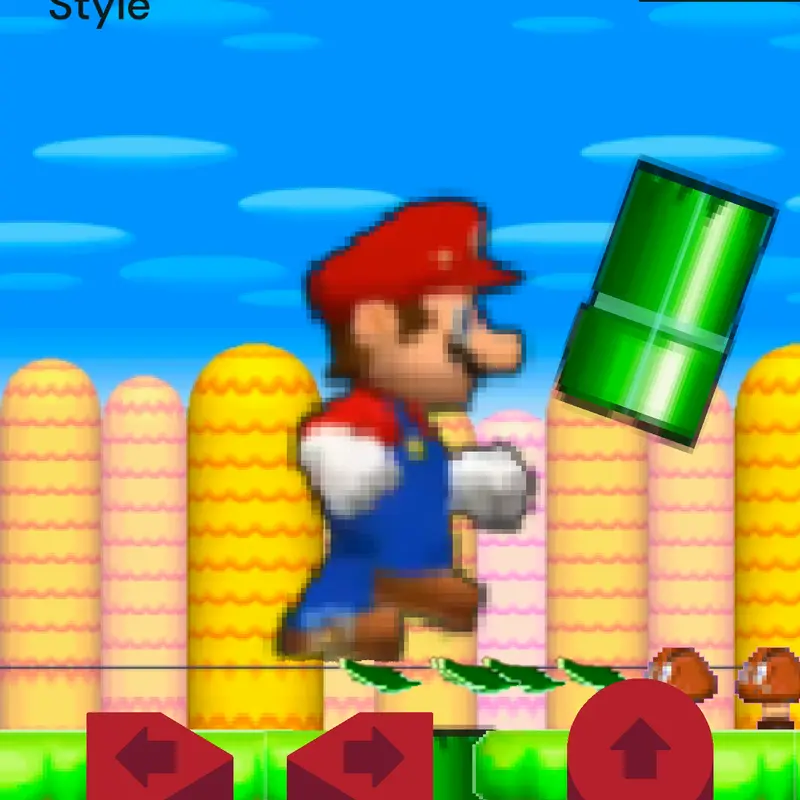 Mega Mushroom From New Mario Bros DS by @Raviol1