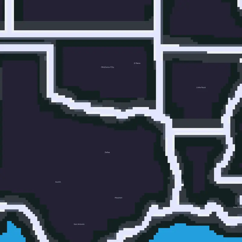 USA City Map by @Awakened_SCR