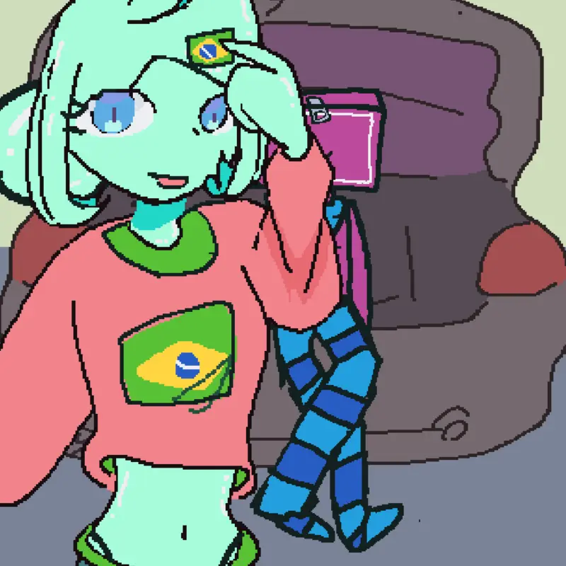 Come to Brazil (animation) by @THERIAN4EVER