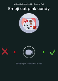 Override Google Talk Video Call at 3:00 AM