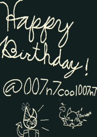 Happy Birthday @007n7cool007n7