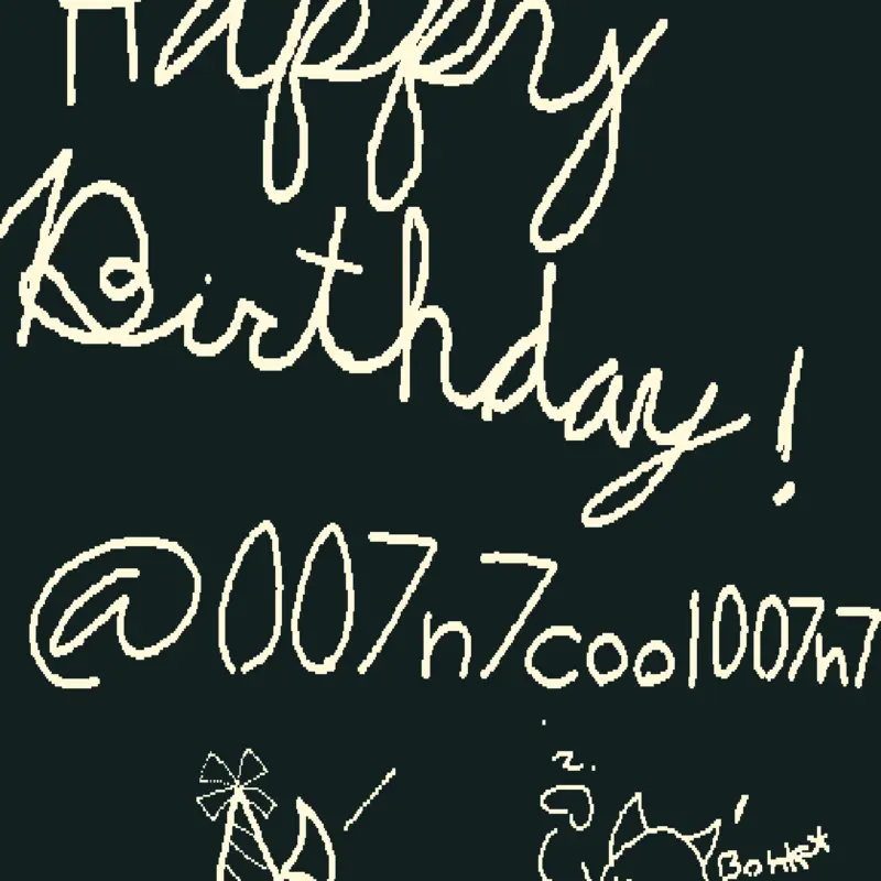 Happy Birthday @007n7cool007n7 by @L1m3_C1tr75