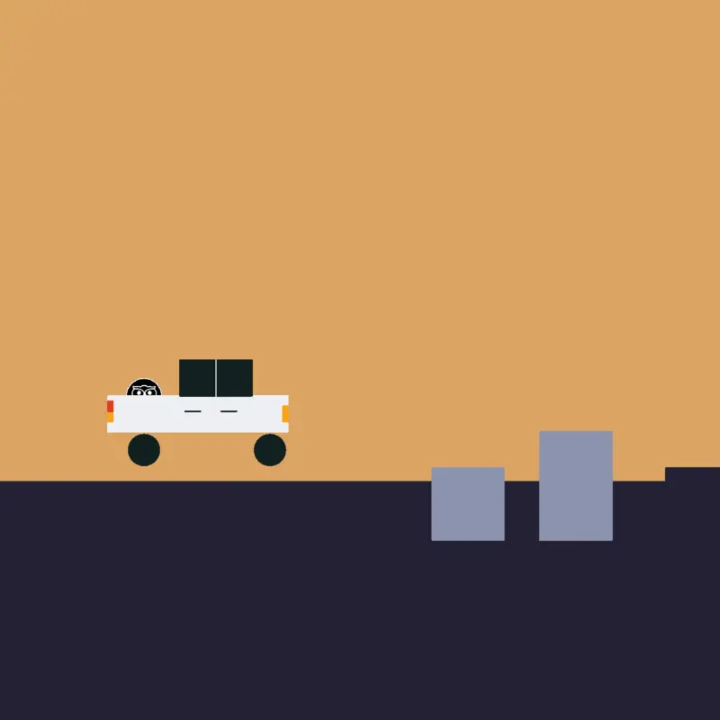 Physical car by @your_local_0ren
