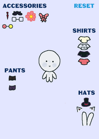 Dress up a silly guy!
