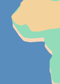 3D World map