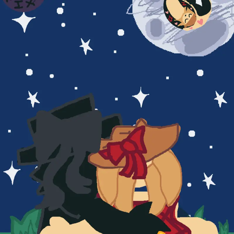 Tunner x Black nighttime love.. :) by @_TunnerTheCowSheriff_