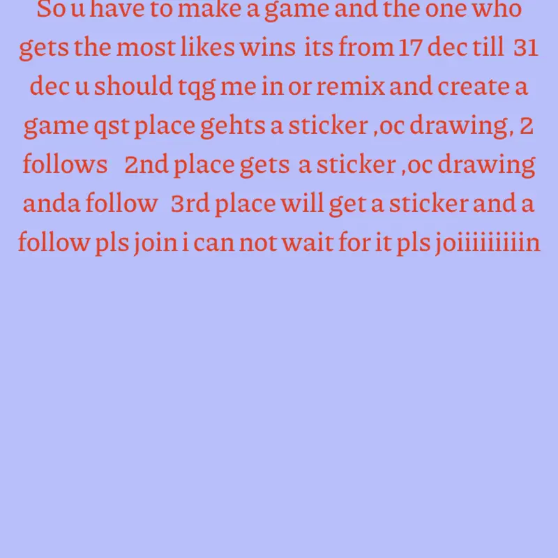 Game by @animeLover77