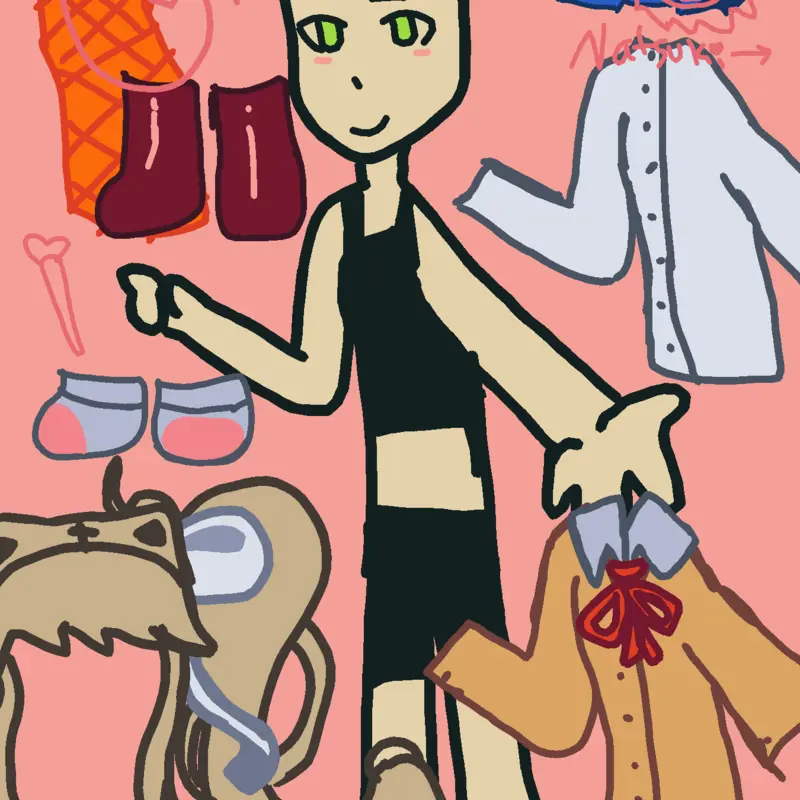 Yippie(Ddlc Dress Up) by @M3LL0WM3L